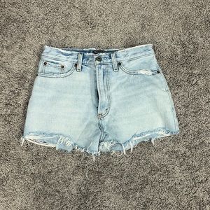 Abercrombie high rise shorts